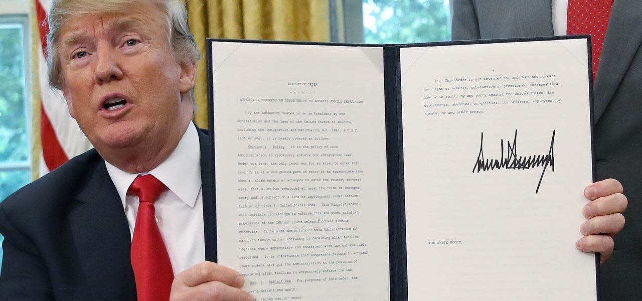 President Trump Signs Executive Order to begin the largest deportation in history- yahoo.com